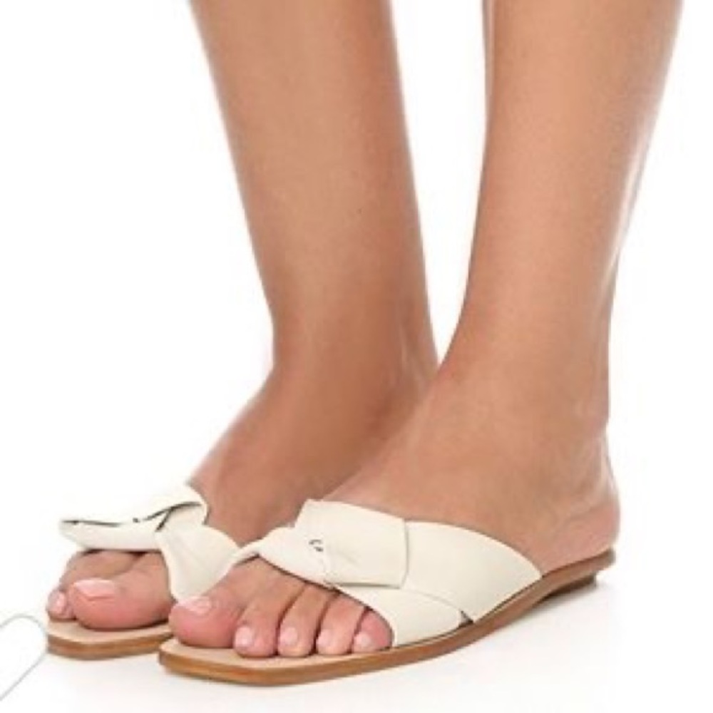 Tibi cream sandal
